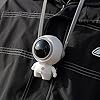Astronaut Hanging Neck Fan for Traveling, Sports and Office, Wearable Neck Fan, 360-degree Cooling Outdoor Neck Fan, Bladeless and Leafless Neck Fan, USB Rechargeable